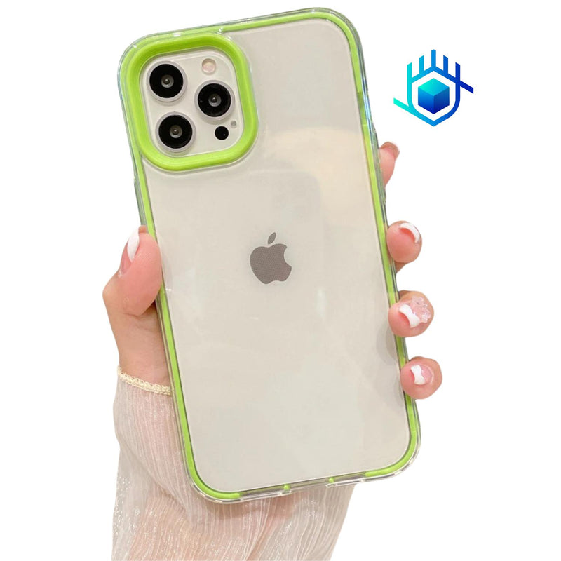 Funda Acrigel para iPhone+ Mica Uso Rudo Mujer Hombre Rigida