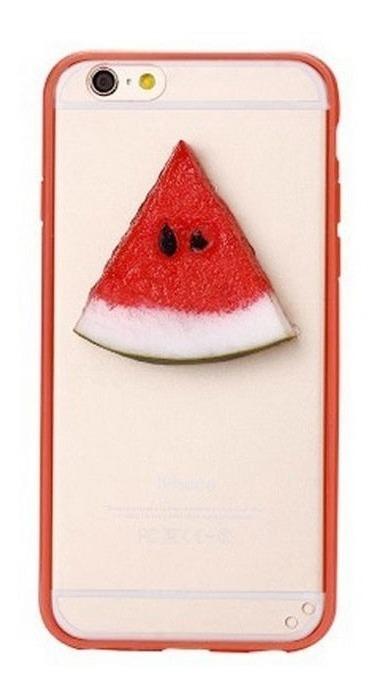 Funda Bumper Con Fruta iPhone 5 5s Se 6 6s Plus Lima