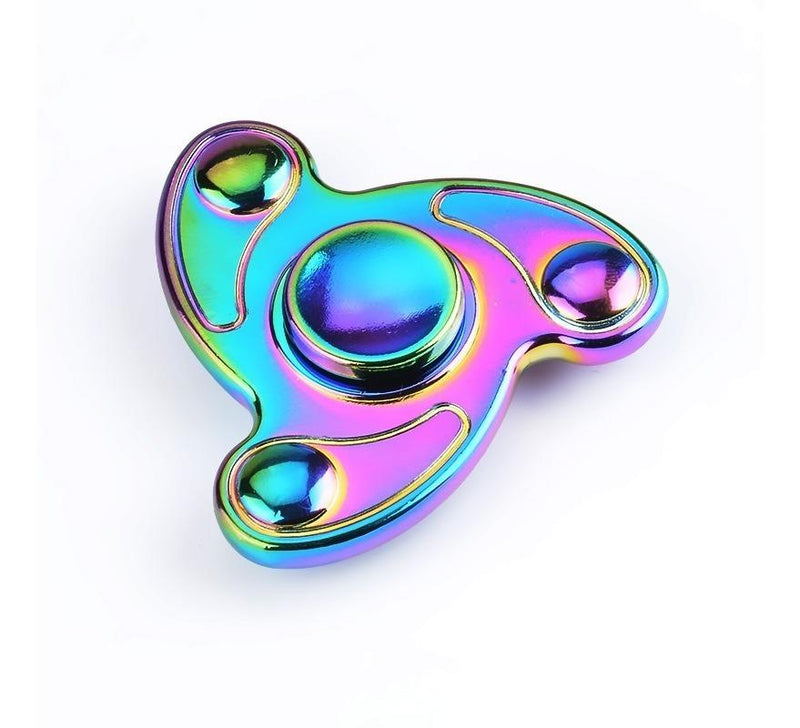 Spinner Tornasol Juguete Antiestres Niño Fidget Toy Variedad