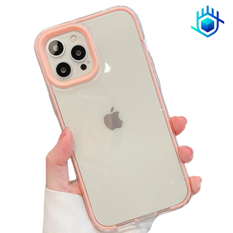 Funda Acrigel para iPhone+ Mica Uso Rudo Mujer Hombre Rigida