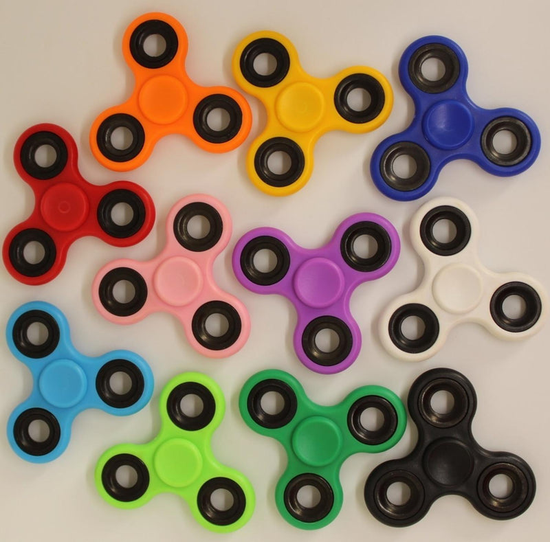 Lote 100 Spinner Fidget Hand Juguete Antiestres Niño Regalo