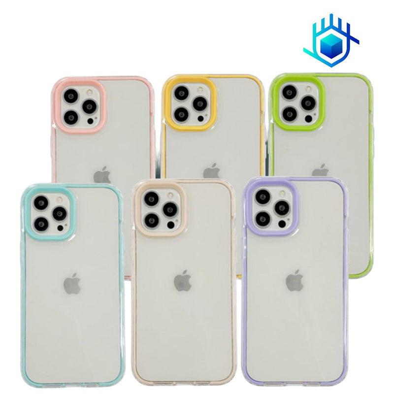 Funda Premium Rigida para iPhone 14 + Mica Resistente Case