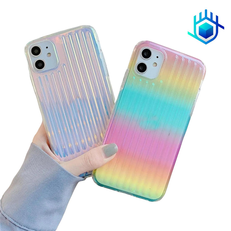 Funda Premium Tornasol para iPhone 14 Pro +Mica Case Gruesa