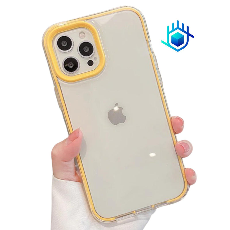 Funda Acrigel para iPhone+ Mica Uso Rudo Mujer Hombre Rigida