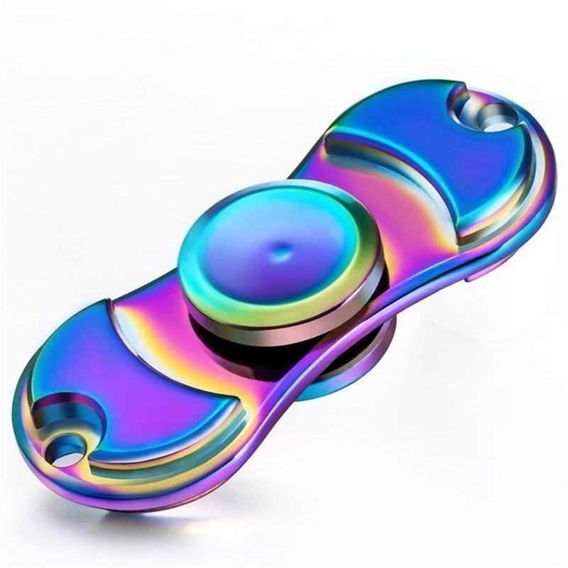 Spinner Tornasol Juguete Antiestres Niño Fidget Toy Variedad