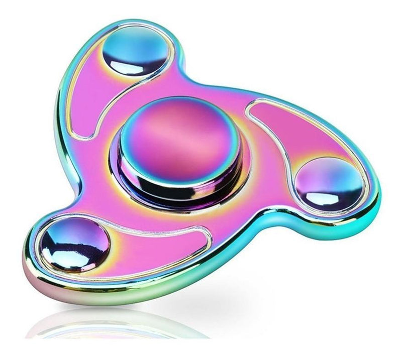 Spinner Tornasol Juguete Antiestres Niño Fidget Toy Variedad