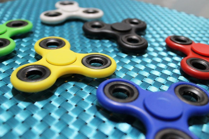 Lote 5 Fidget Spinner Hand Barato Juguete Balero Antiestres