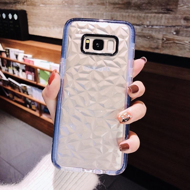 Case Para Galaxy De Diamantes 3d Goma Gruesa Relieve Resistente Uso Rudo Hombre Mujer Dama Funda Bor