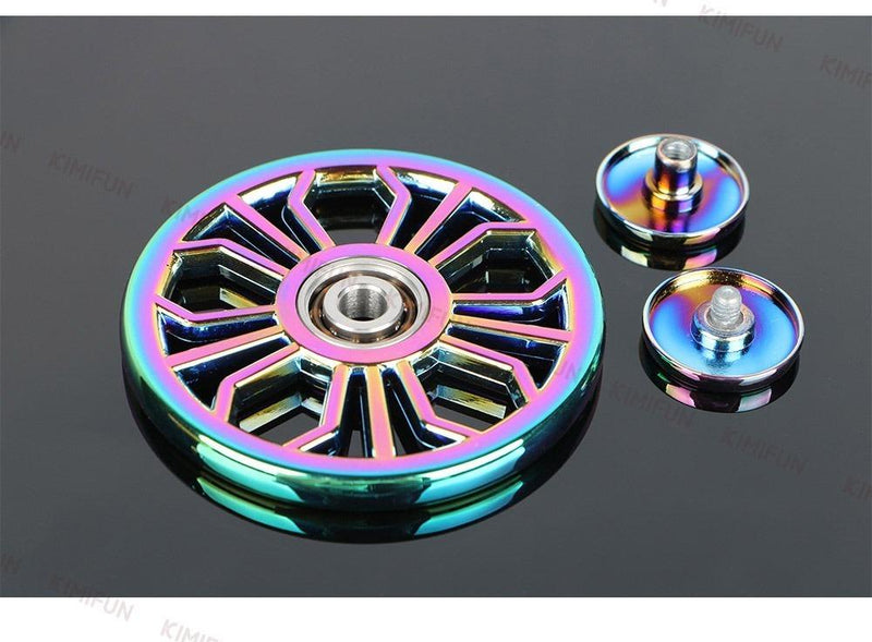 Spinner Tornasol Juguete Antiestres Niño Fidget Toy Variedad