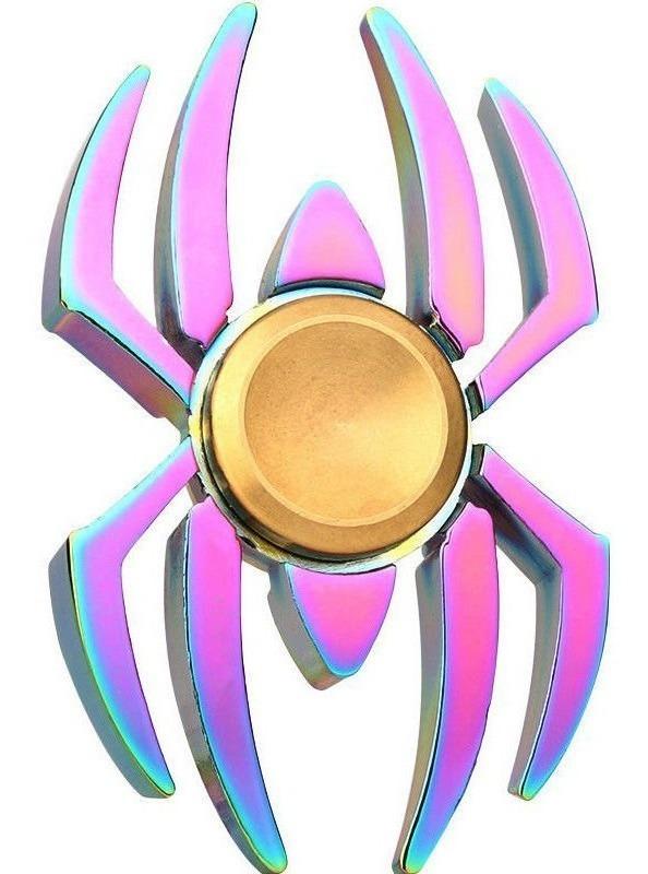 Spinner Tornasol Juguete Antiestres Niño Fidget Toy Variedad