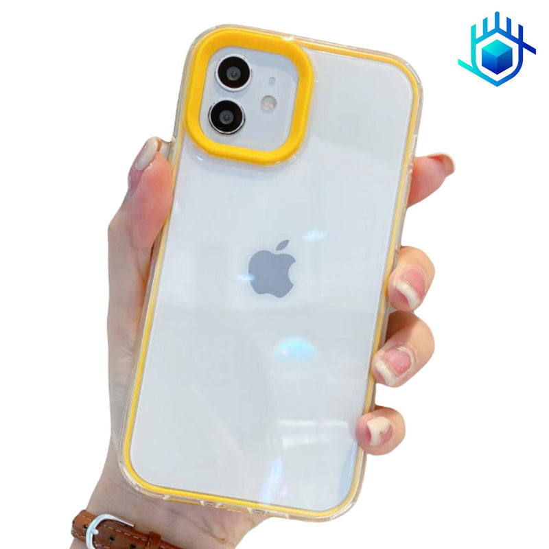 Funda Acrigel para iPhone+ Mica Uso Rudo Mujer Hombre Rigida