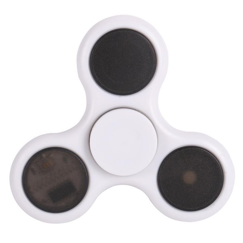 Fidget Spinner Forma Figuras Luz Led Alta Calidad Luces Niño