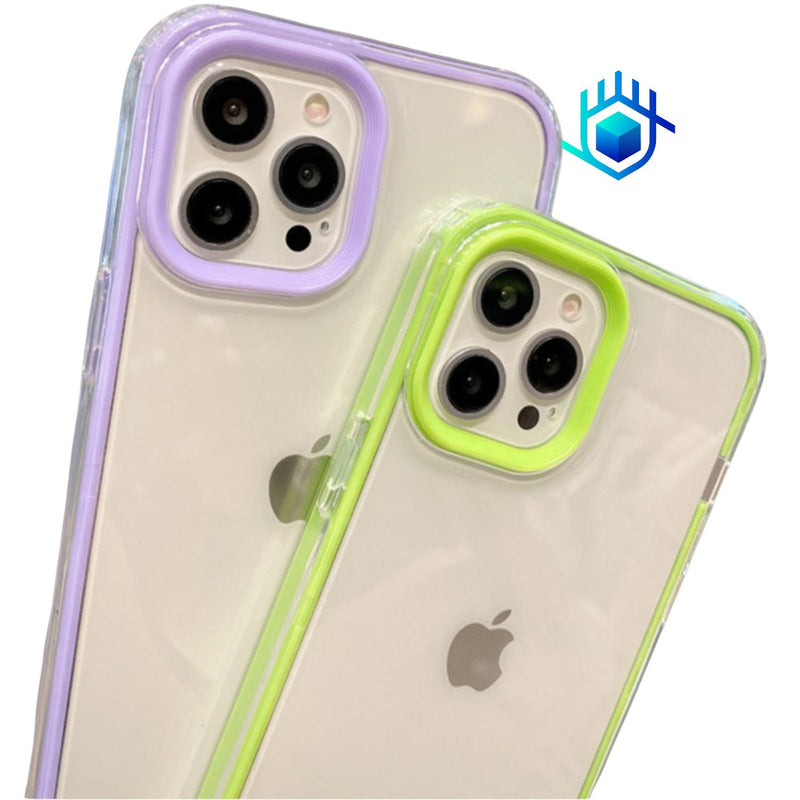 Funda Premium Rigida para iPhone 14 + Mica Resistente Case