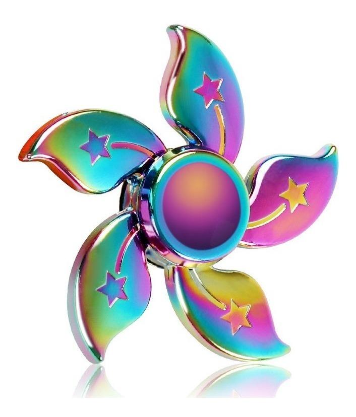 Spinner Tornasol Juguete Antiestres Niño Fidget Toy Variedad