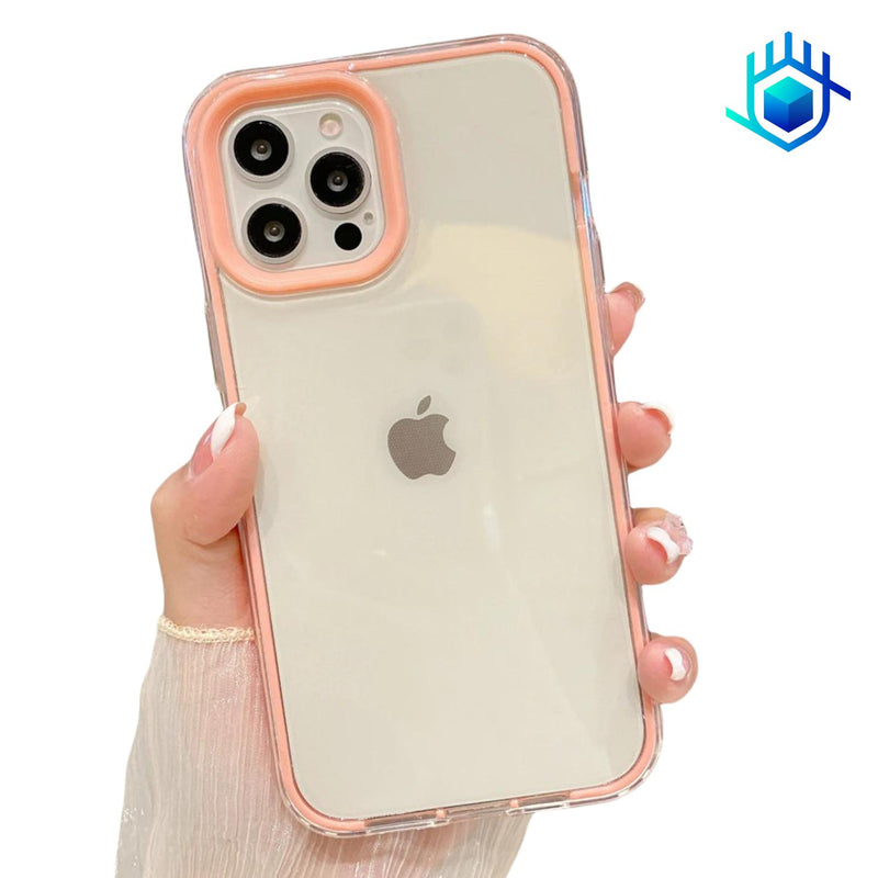 Funda Acrigel para iPhone+ Mica Uso Rudo Mujer Hombre Rigida