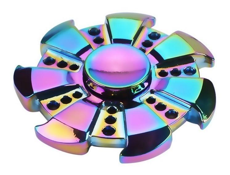 Spinner Tornasol Juguete Antiestres Niño Fidget Toy Variedad