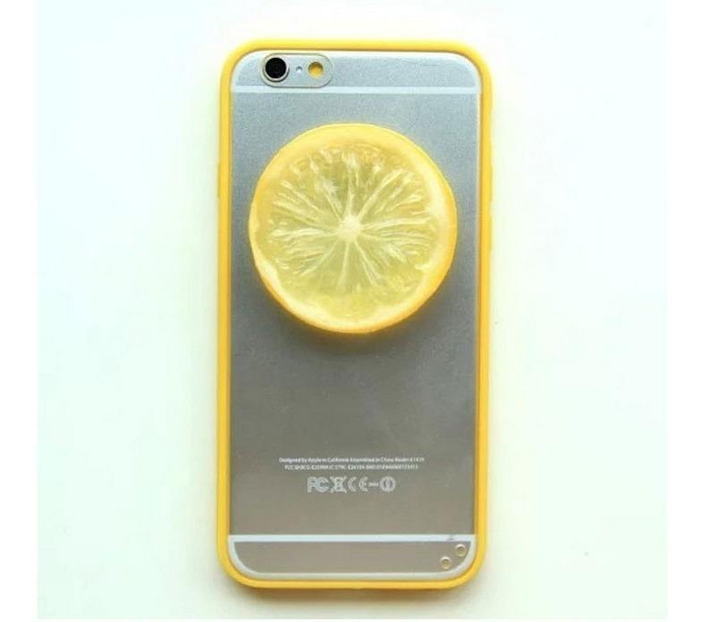 Funda Bumper Con Fruta iPhone 5 5s Se 6 6s Plus Lima