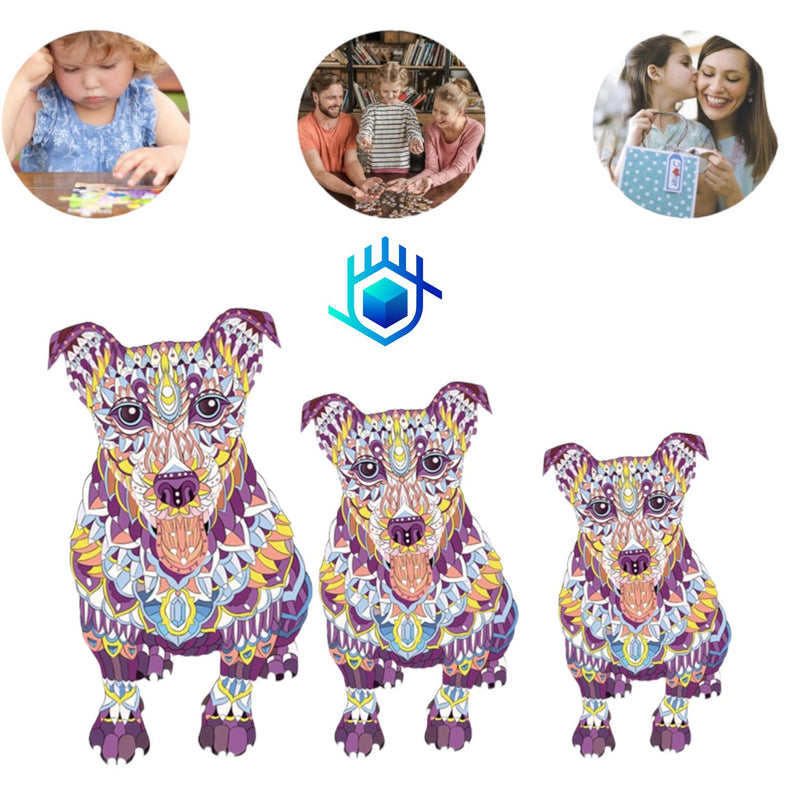 Rompecabezas 3D Madera Grande A3 Animales Niños Regalo Juego