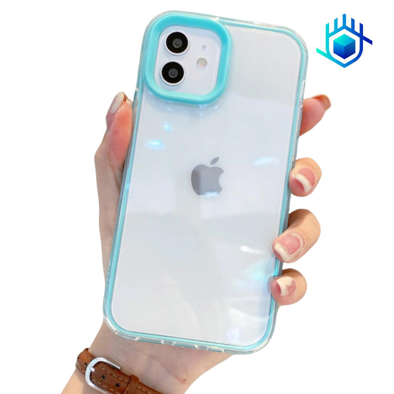 Funda Acrigel para iPhone+ Mica Uso Rudo Mujer Hombre Rigida