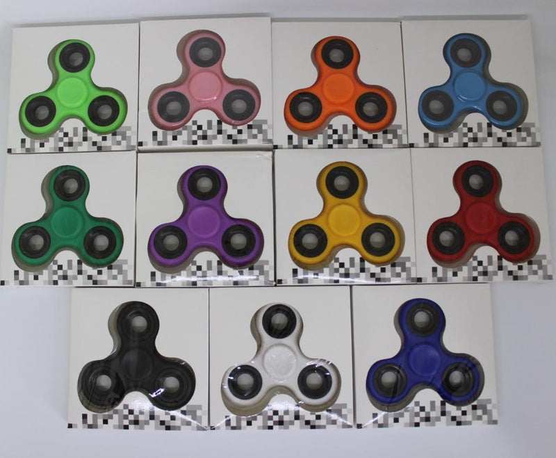 Lote 5 Fidget Spinner Hand Barato Juguete Balero Antiestres