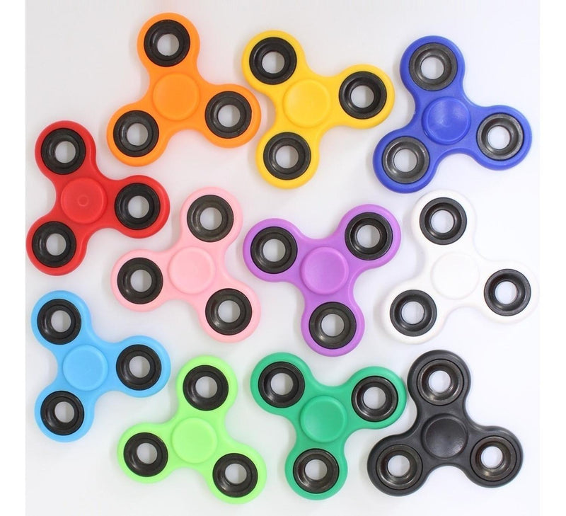 Lote 100 Spinner Fidget Hand Juguete Antiestres Niño Regalo