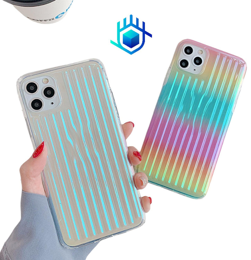 Funda Premium Tornasol para iPhone 14 Pro +Mica Case Gruesa