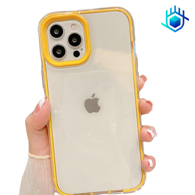 Funda Acrigel para iPhone+ Mica Uso Rudo Mujer Hombre Rigida