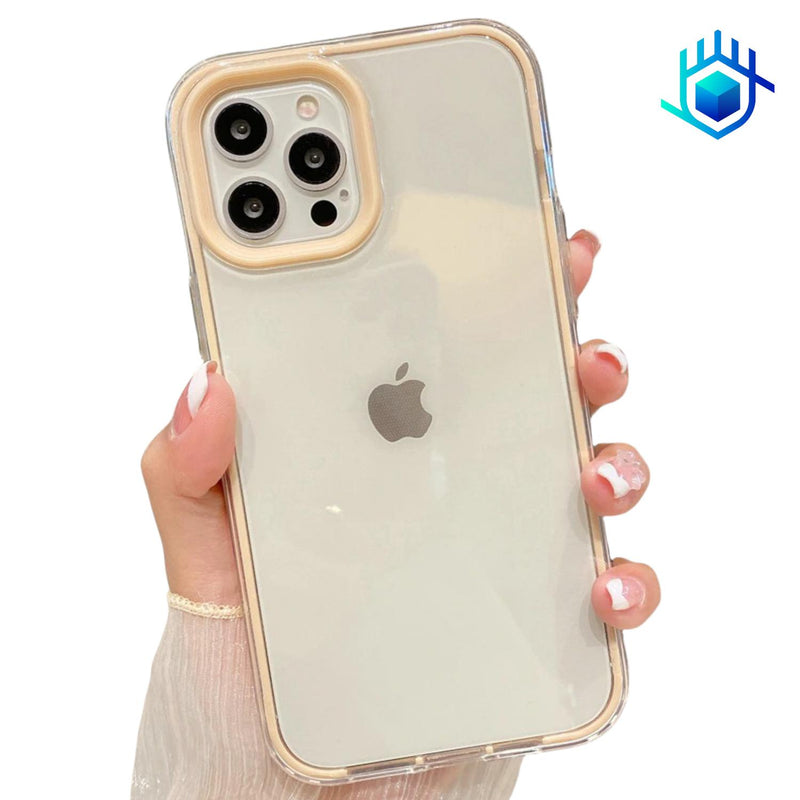 Funda Acrigel para iPhone+ Mica Uso Rudo Mujer Hombre Rigida