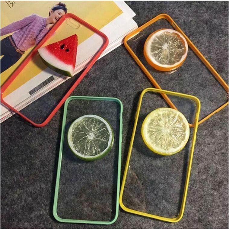 Funda Bumper Con Fruta iPhone 5 5s Se 6 6s Plus Lima