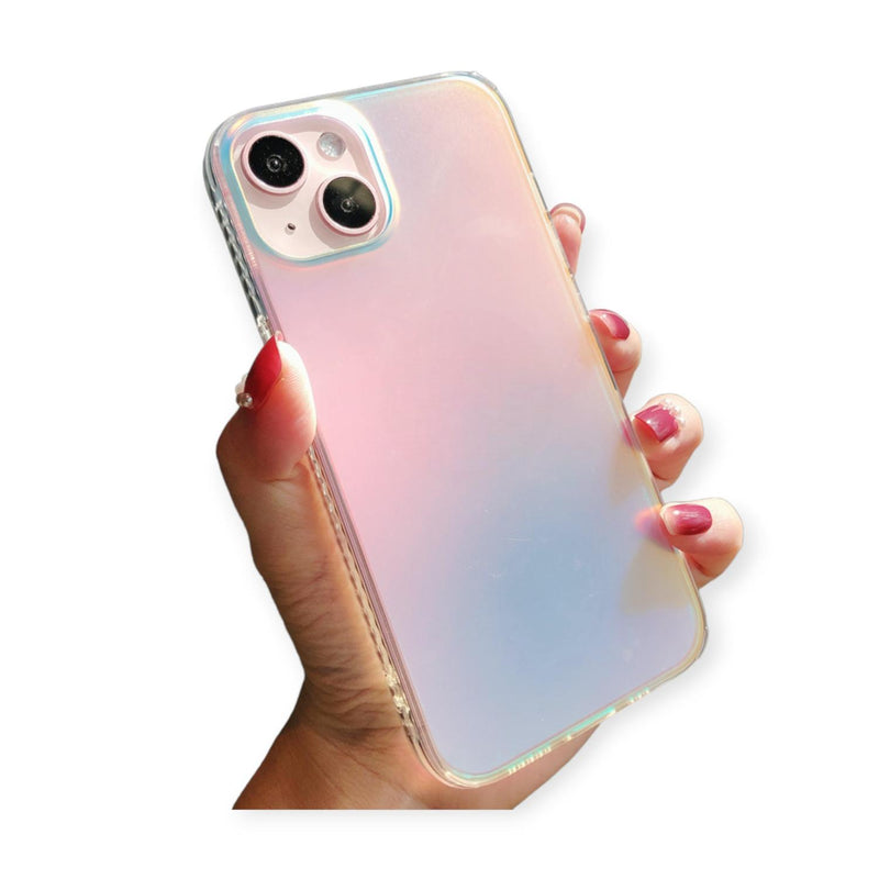 Funda Galaxia Reforzada para iPhone + Mica Protector Fuerte