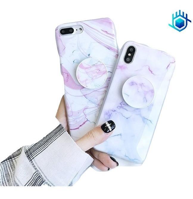 Funda iPhone Marmol +Sujetador Pintura Oleo Dama Mujer Case