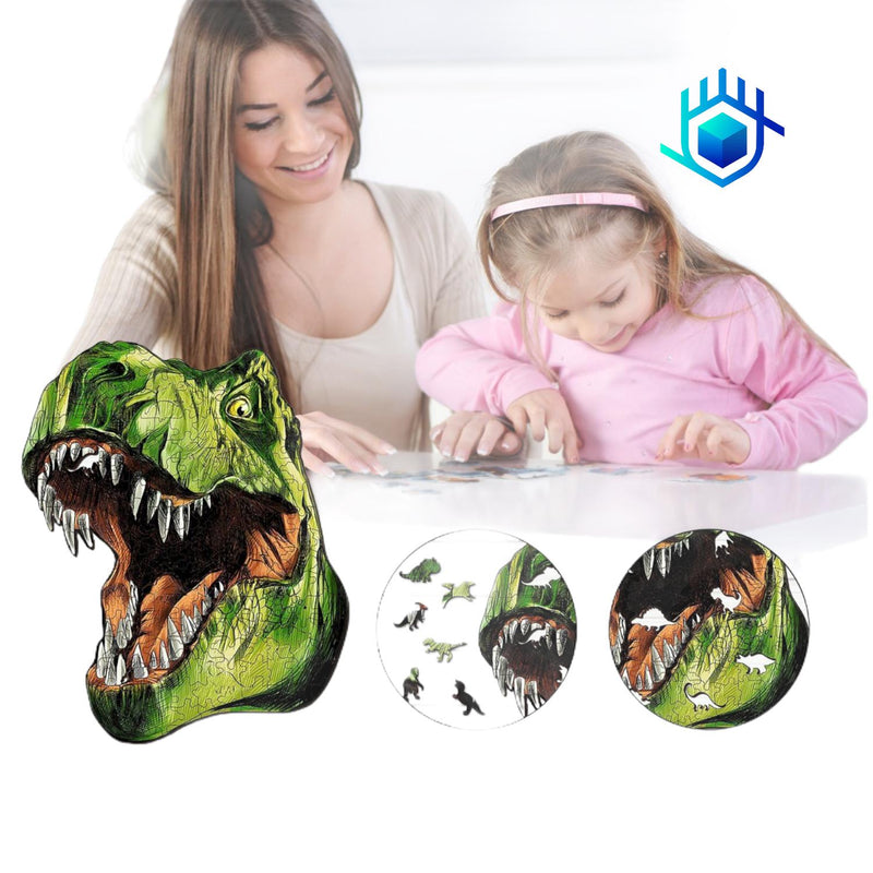 Rompecabezas 3D Madera Grande A3 Animales Niños Regalo Juego