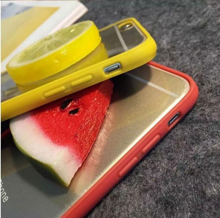 Funda Bumper Con Fruta iPhone 5 5s Se 6 6s Plus Lima