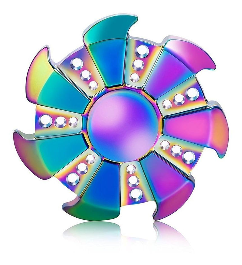 Spinner Tornasol Juguete Antiestres Niño Fidget Toy Variedad