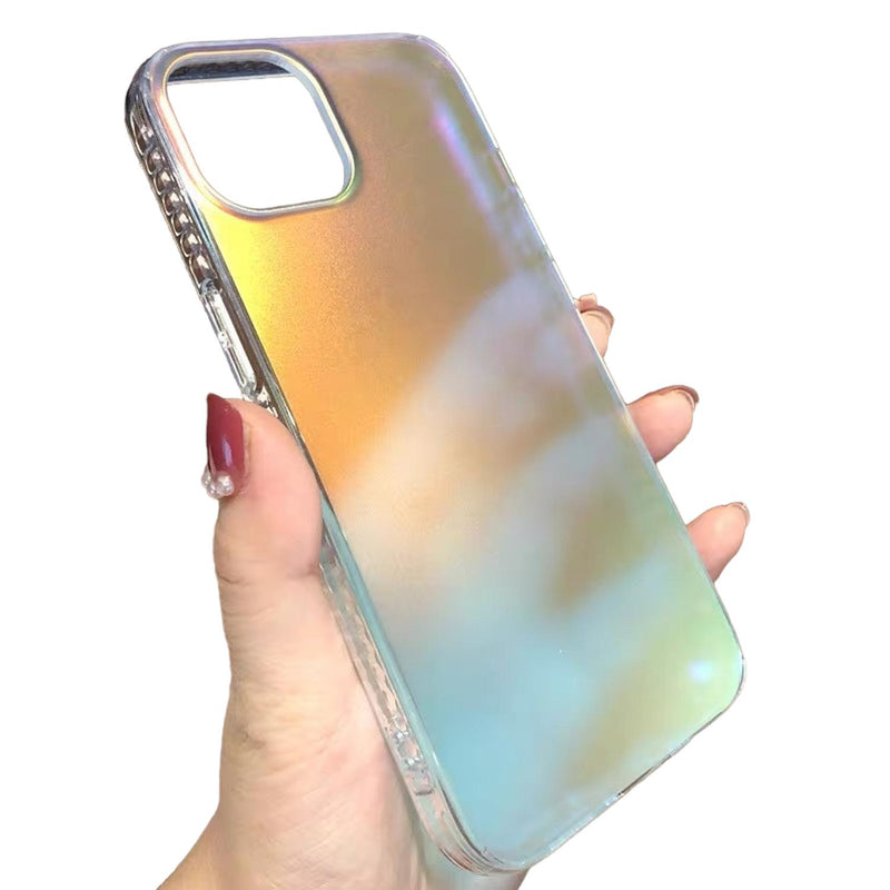 Funda Galaxia Reforzada para iPhone + Mica Protector Fuerte