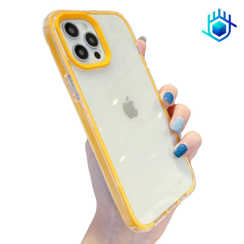 Funda Acrigel para iPhone+ Mica Uso Rudo Mujer Hombre Rigida