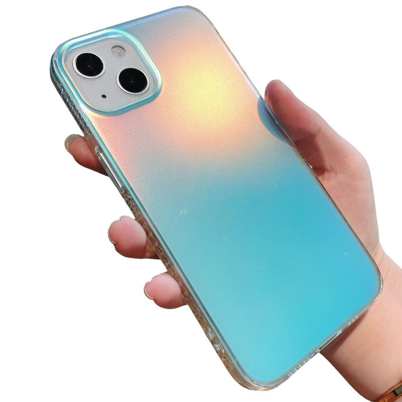 Funda Galaxia Reforzada para iPhone + Mica Protector Fuerte