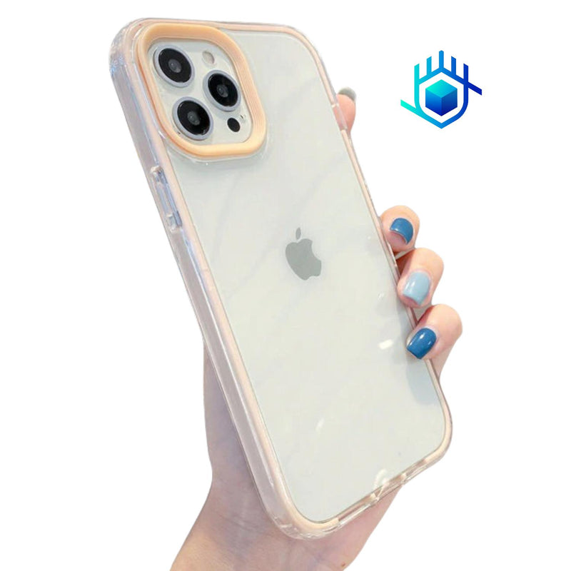 Funda Acrigel para iPhone+ Mica Uso Rudo Mujer Hombre Rigida